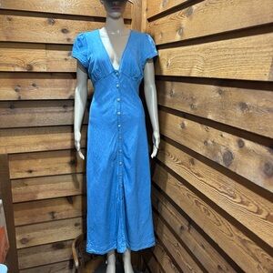 Free people denim dress